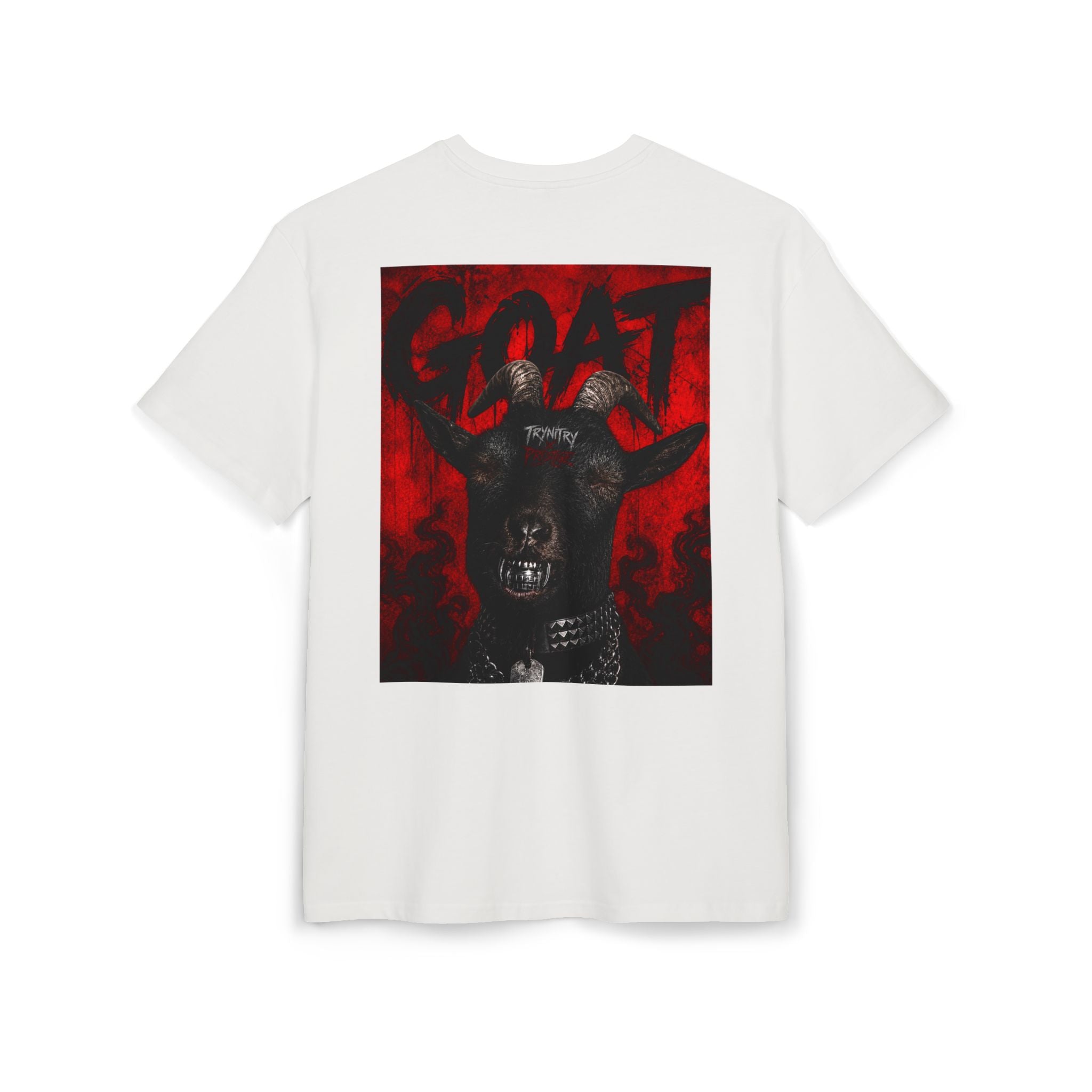 GOAT Graphic Tee — "Tryntry x Prestige" Oversized Streetwear T-Shirt