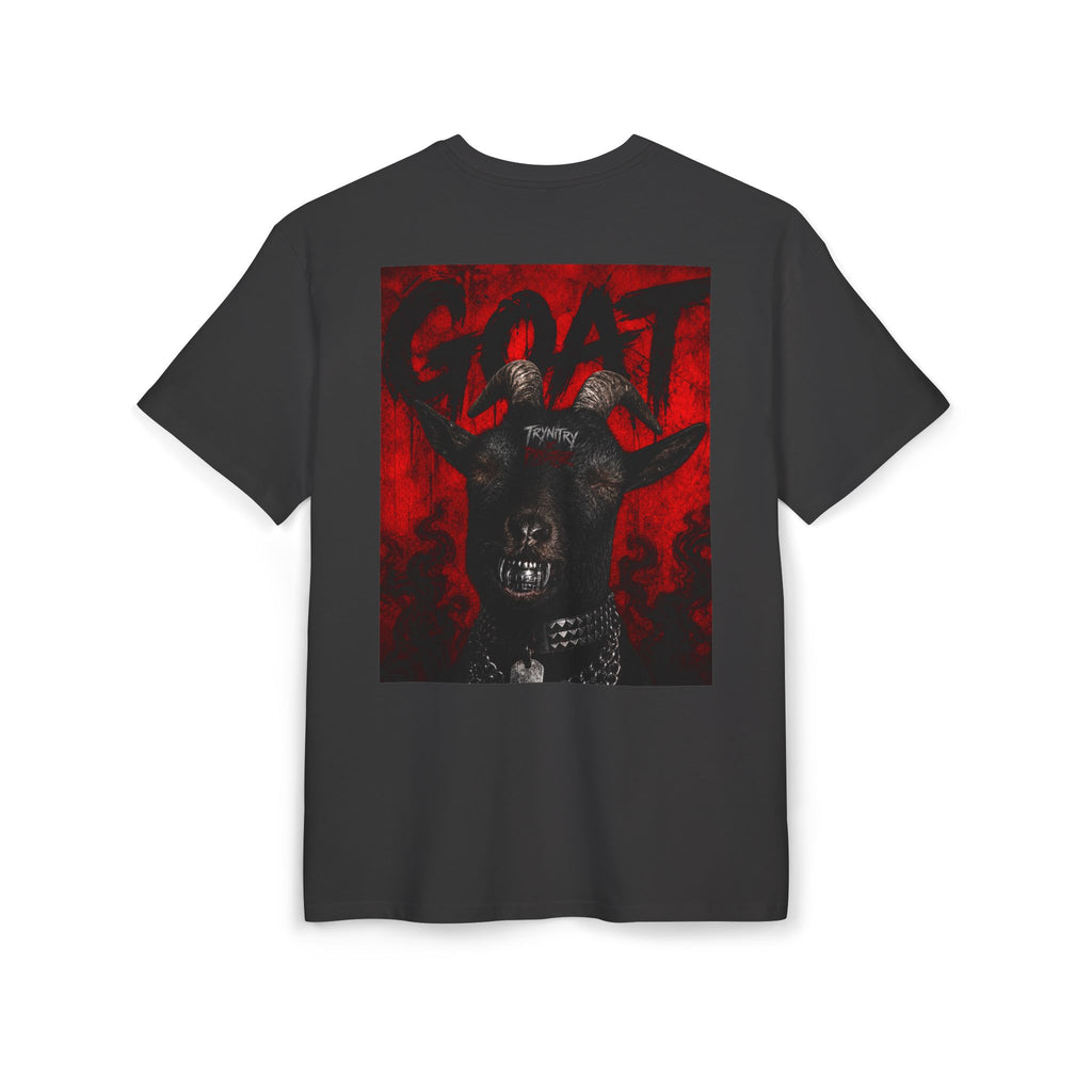 GOAT Graphic Tee — "Tryntry x Prestige" Oversized Streetwear T-Shirt