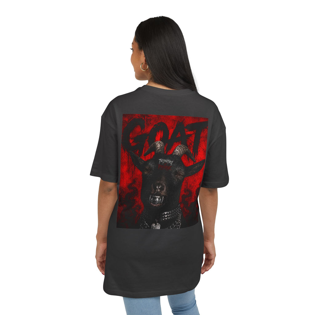 GOAT Graphic Tee — "Tryntry x Prestige" Oversized Streetwear T-Shirt