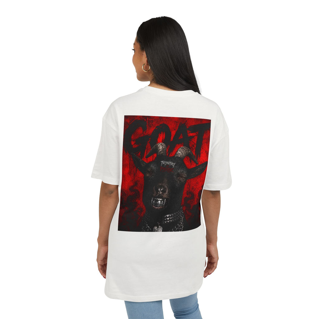 GOAT Graphic Tee — "Tryntry x Prestige" Oversized Streetwear T-Shirt