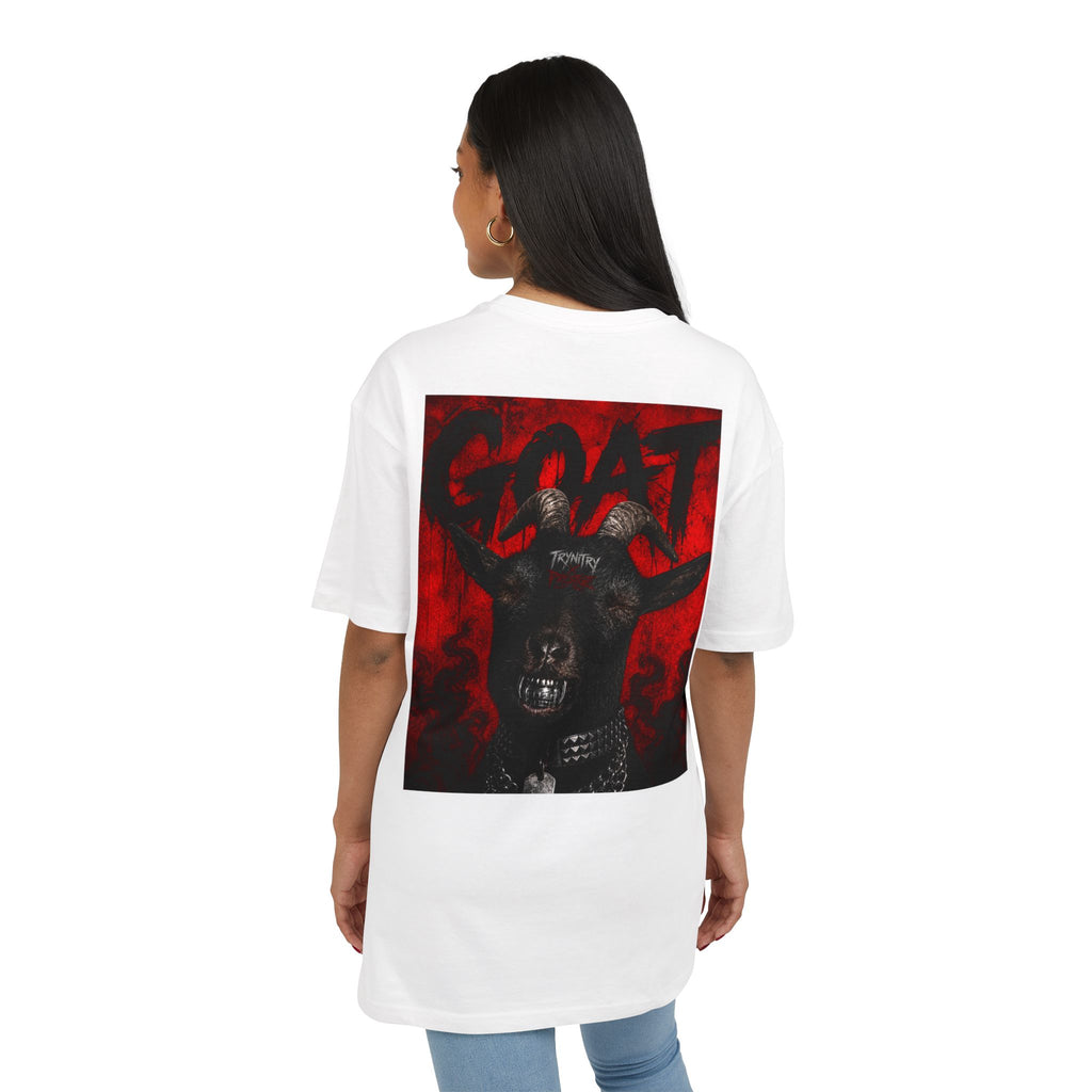 GOAT Graphic Tee — "Tryntry x Prestige" Oversized Streetwear T-Shirt