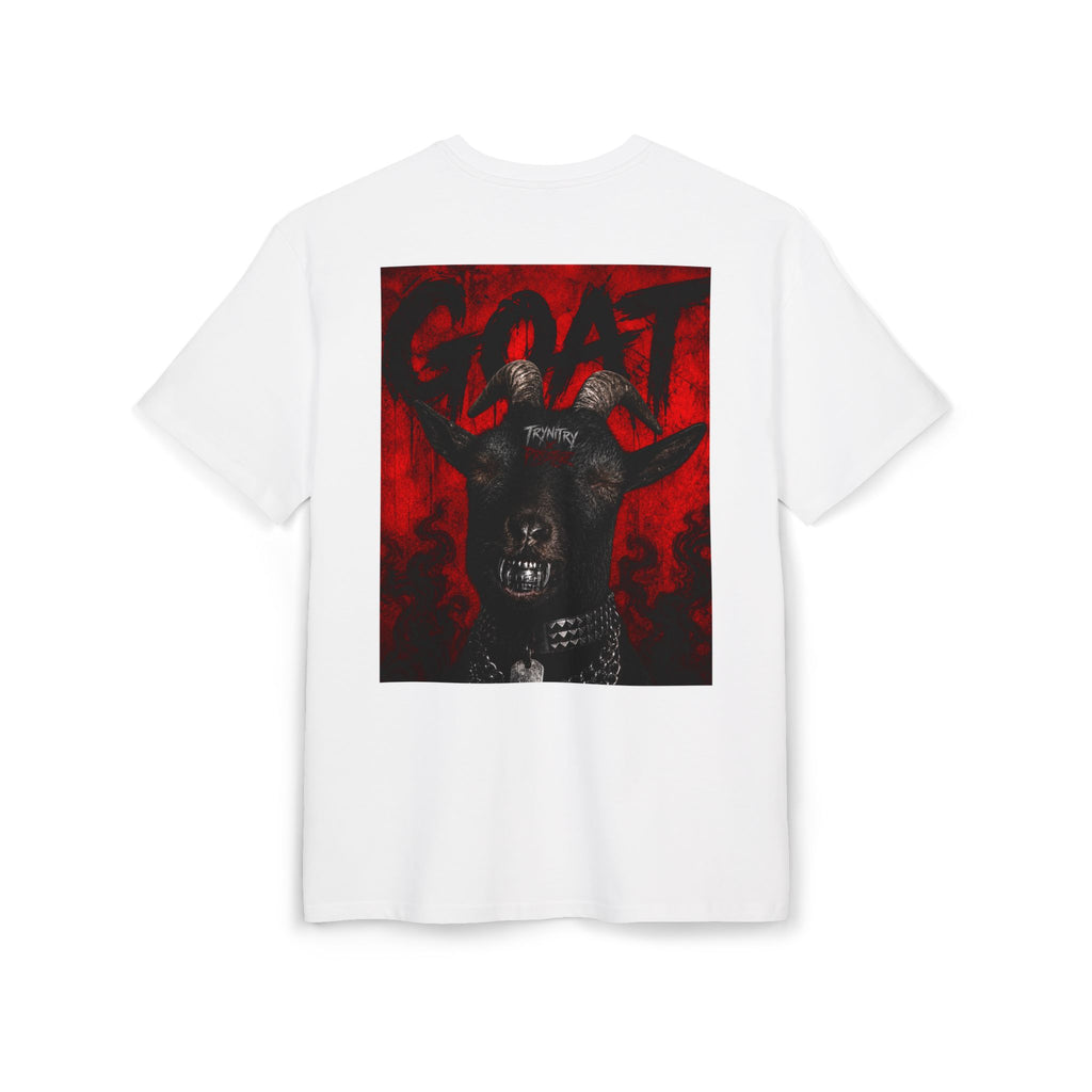 GOAT Graphic Tee — "Tryntry x Prestige" Oversized Streetwear T-Shirt